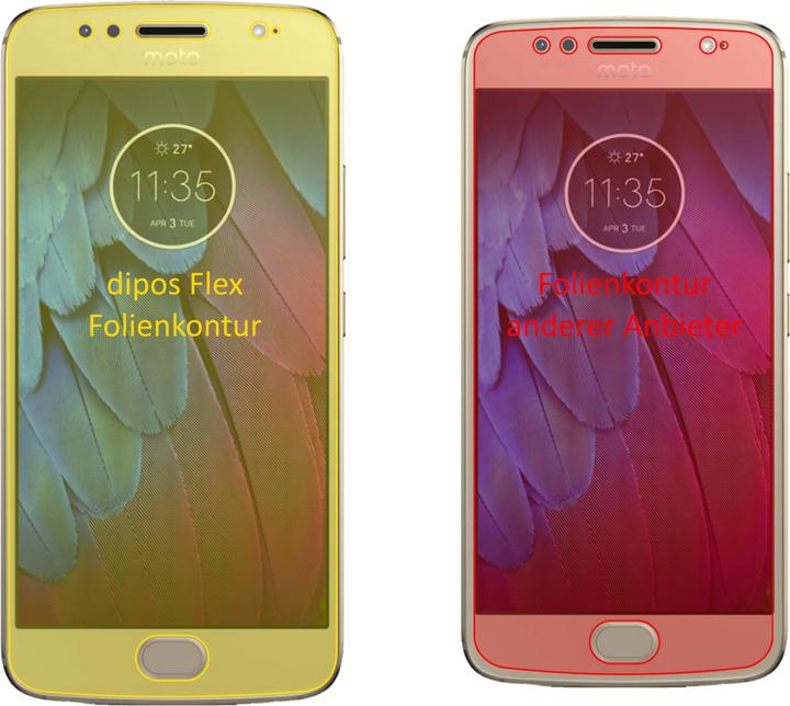 Image du produit Dipos Film de Protection d’écran Full-Cover 3D (3 pièce(s), Motorola Moto G5S)