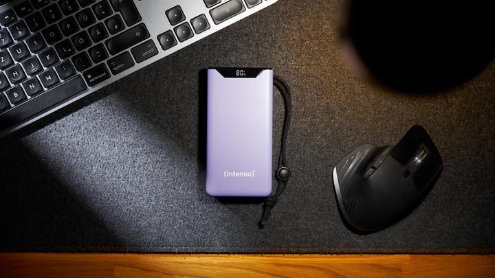 Produktbild Intenso Powerbank F20000 20000 mAh Purple (20000 mAh, 20 W, 74 Wh)