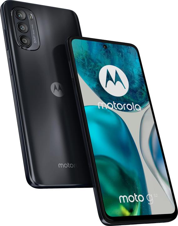 Immagine prodotto Motorola moto g52 (128 GB, Nero, 6.60", Doppia SIM Ibrida, 50 Mpx, 4G)