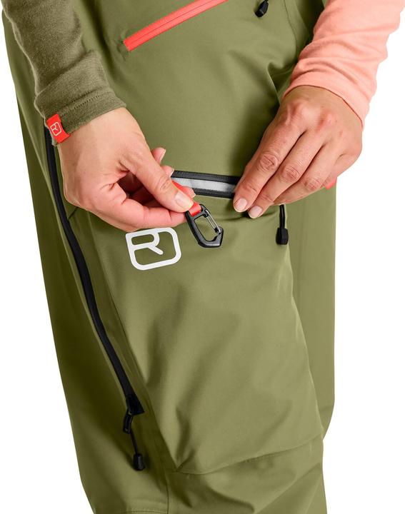 Actual product image Ortovox Women's 3L Deep Shell Bib Pants (S)