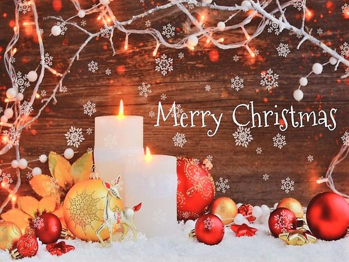 Actual product image GuGus LED Bild aus Canvas Schriftzug: Merry Christmas 2 LED