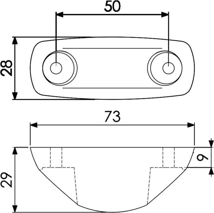 Actual product image Werkstarck Plastic feet (Plastic sliders, 1 Piece)