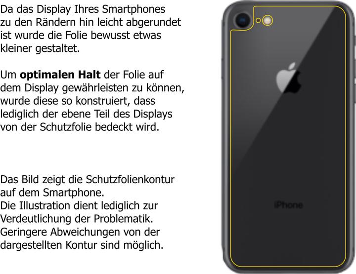 Produktbild Dipos Displayschutzfolie Antireflex (2 Stück, Apple iPhone SE (2nd Gen), Apple iPhone SE (3rd Gen))