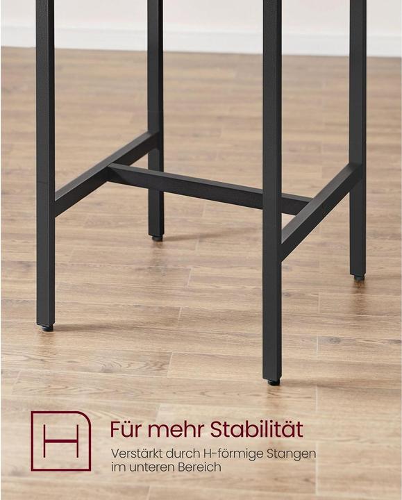 Image du produit Vasagle Ensemble de tables de bar (60 x 90 x 60 cm)