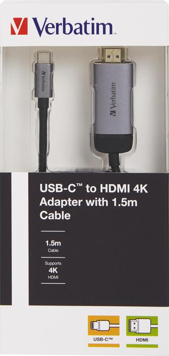 Immagine prodotto Verbatim USB Tipo-C a (1.50 m, USB tipo C)