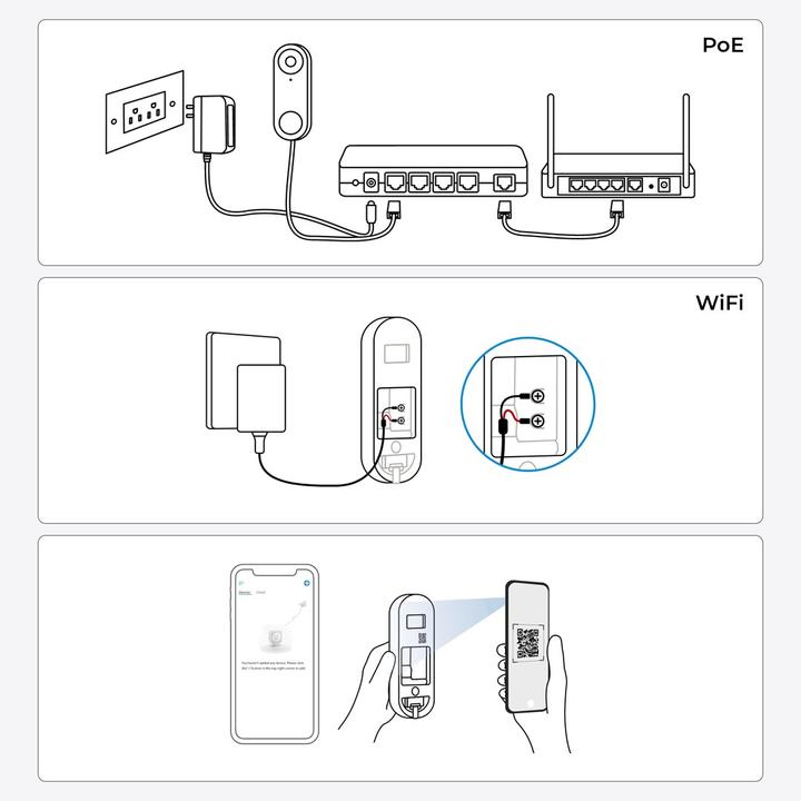 Produktbild Reolink D340W Smart WiFi Video Dørklokke