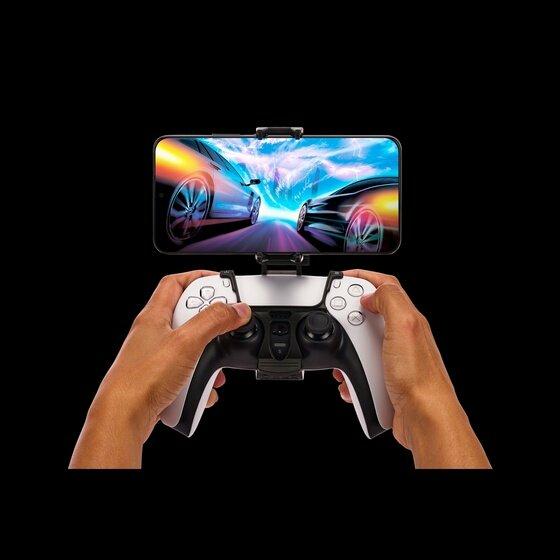 Actual product image PowerA MOGA-Clip für mobiles Gaming für die kabellosen Controller DualSense und DualShock 4 (PS5, PS4)