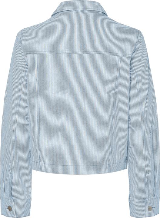 Actual product image Pieces PCBILLO GESTREIFTE Jeansjacke (XS)