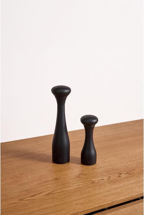 Image du produit Crush Grind Gewürzmühle Lyon Buche 19 cm, Schwarz (Différentes épices)