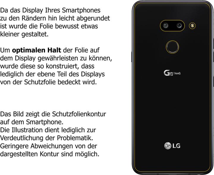 Produktbild Dipos Displayschutz Anti-Shock (1 Stück, LG G8 ThinQ)
