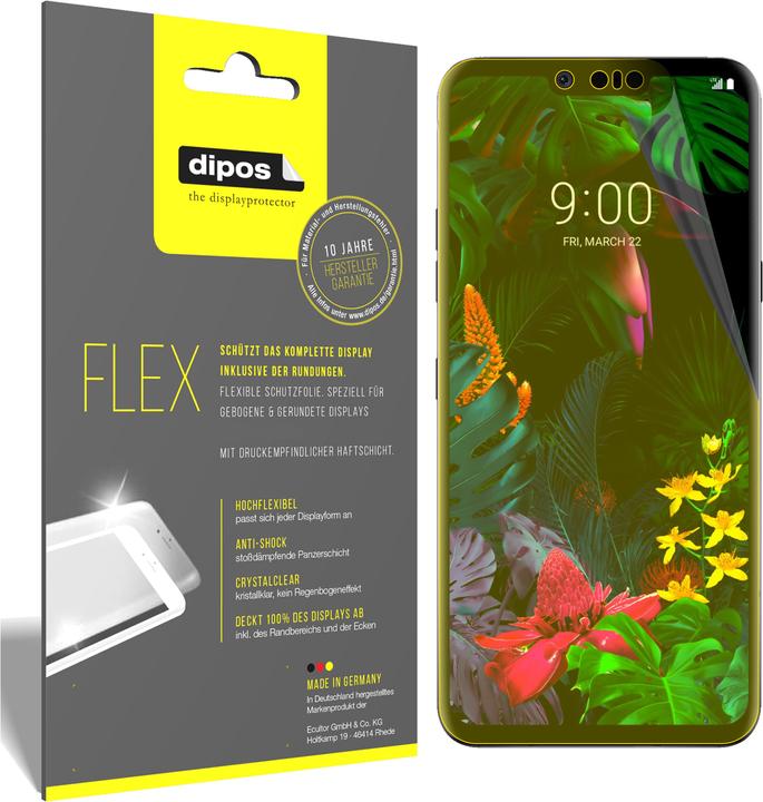 Actual product image Dipos Screen Protector Full-Cover 3D (3 Piece, G8 ThinQ)