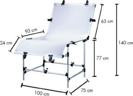 Image du produit Linkstar Table de prise de vue B-1020 100x200 cm (Table d'enregistrement)