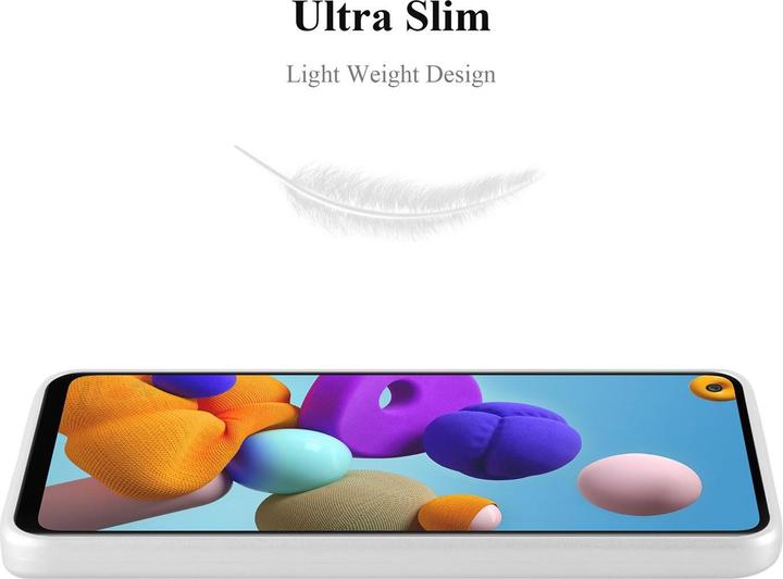 Image du produit Cadorabo Couverture métallique mate TPU (Samsung Galaxy A21s)