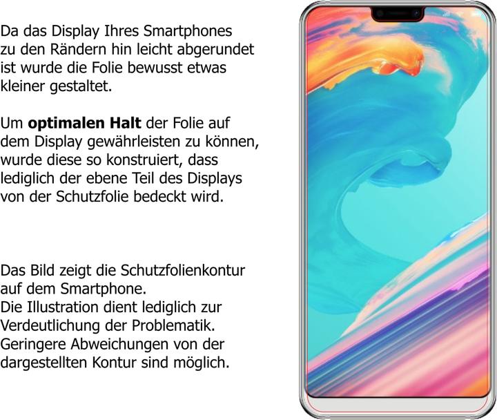 Immagine prodotto Dipos Pellicola Protettiva (2 Pezzo/i, Ulefone T2 Pro)