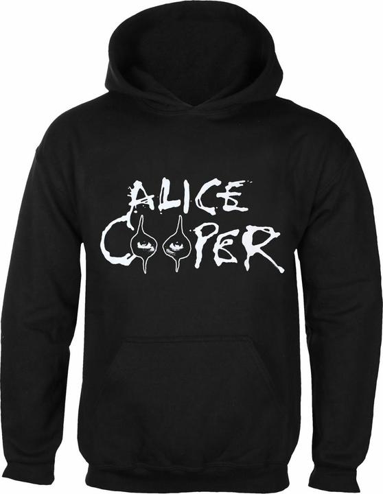 Actual product image Alice Cooper Unisex Adult Eyes Logo Pullover Hoodie (M)