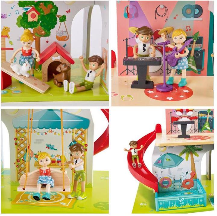 Actual product image Hape Interactive doll house