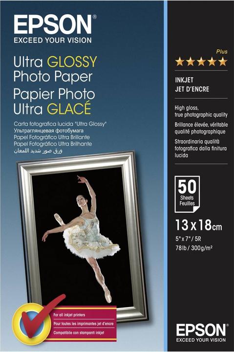 Epson Ultra brillant (300 g/m², 13 x 18 cm, 50 x)