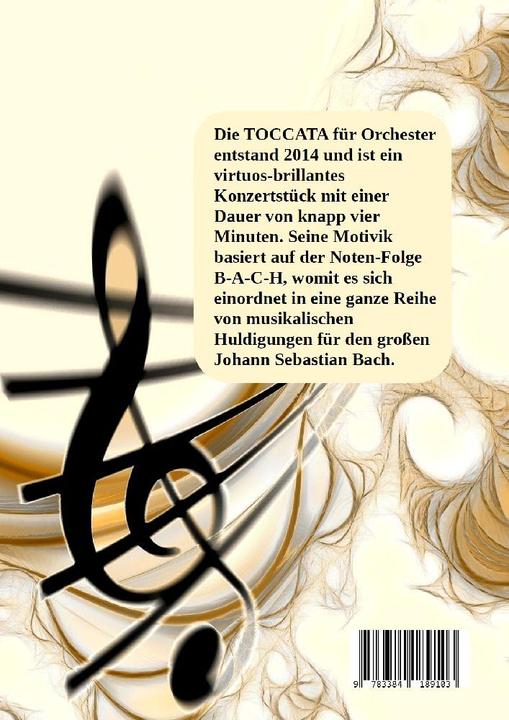 Actual product image TOCCATA für Orchester (Walter Eigenmann, 2024)