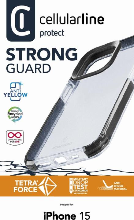 Produktbild Cellularline Tetra Force Strong (Apple iPhone 15)