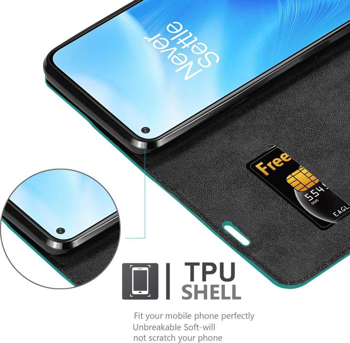 Actual product image Cadorabo Book Invis. Magnet sleeve (OnePlus North N200 5G)