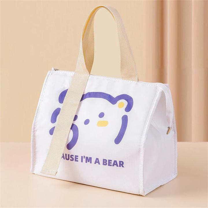 Immagine prodotto Only-Bags.Store Borse da pranzo isolate per la colazione Lunch Box Organiser Borsa termica impermeabile da