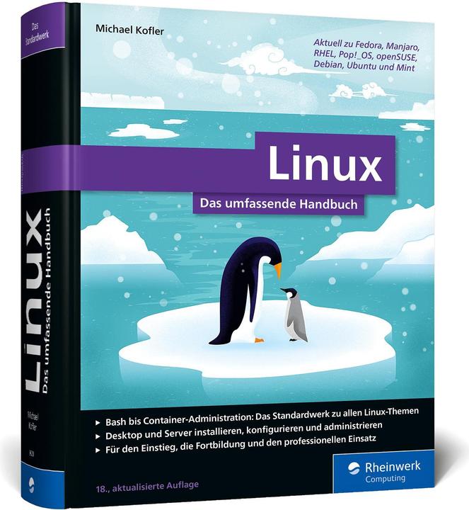 Produktbild Linux (Deutsch, Michael Kofler, 2023)