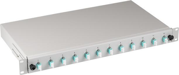 Actual product image EFB Elektronik B71901L12OM3 Fibre optic connector LC 1 piece(s) Aqua colour (CAT3, 0.24 m)