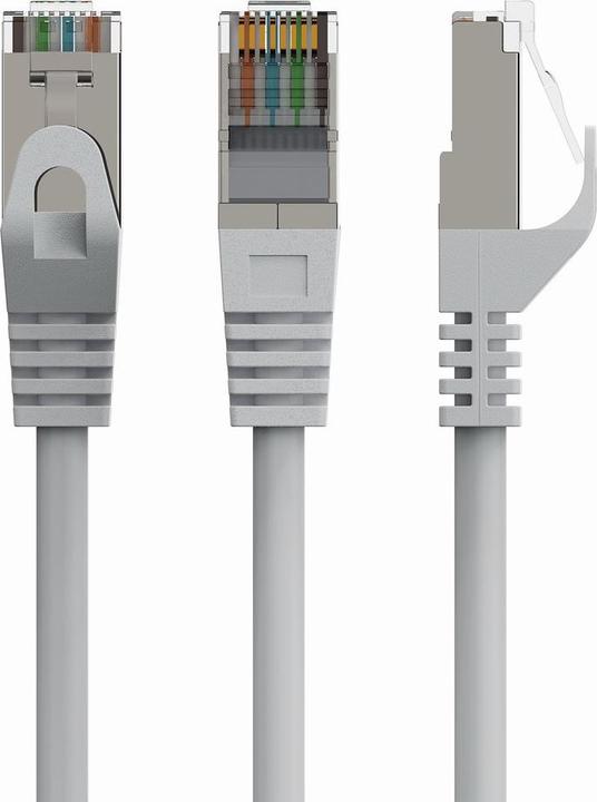 Gembird PP6A-LSZHCU-50M networking cable Grey Cat6a S/FTP (S-STP) (S/FTP, CAT6a, 50 m)