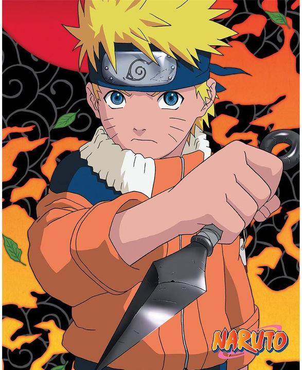 Image du produit Naruto Shippuden Impression sur toile Jinchuriki Sunset Weit (50 x 40 x 38 cm)