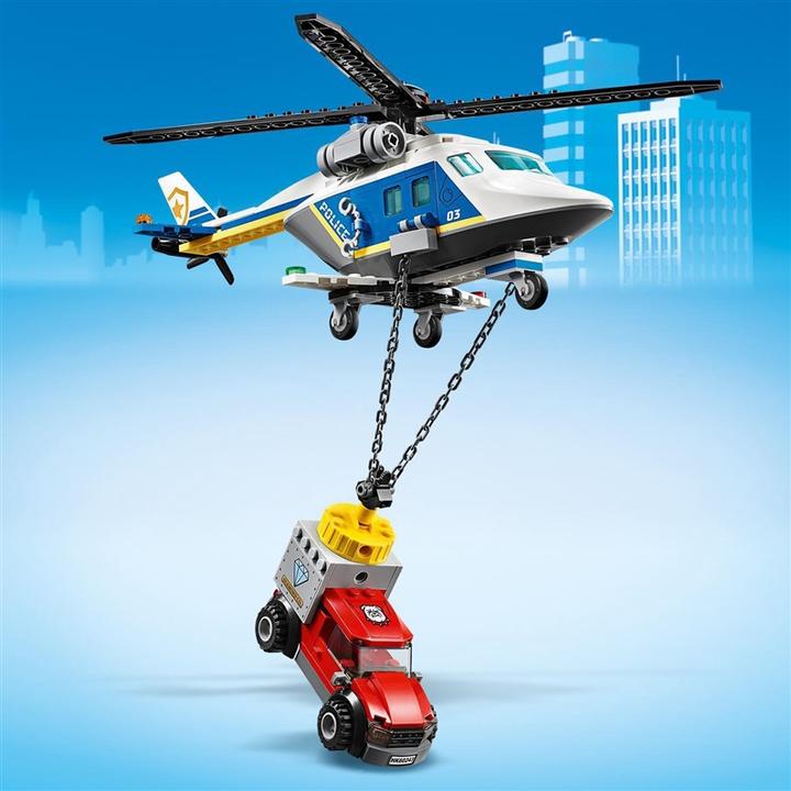 Actual product image LEGO Police helicopter pursuit (60243, LEGO City)