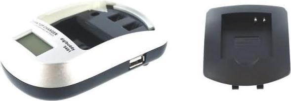 Actual product image AGI Charger compatible with Panasonic Lumix DMC-TZ56 (Camera battery charger)