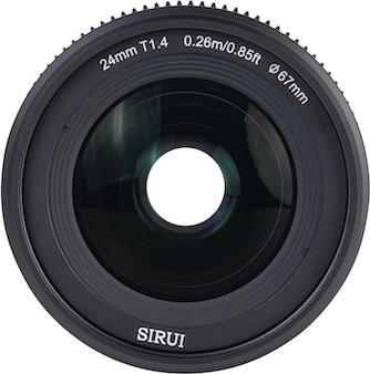 Produktbild Sirui VP-1-3B VISION PRIME T1.4 Full-frame Cine Lens 24mm&35mm&50mm Black mit Wechsel Mount (C-Mount, Vollformat)