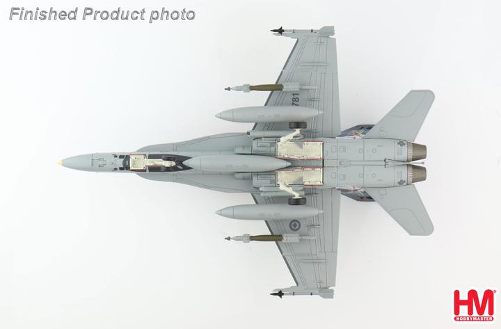 Actual product image Hobby Master CF-18A Hornet Canada Special Marking 2012, RCAF Demonstration Team 1:72 HA3557.