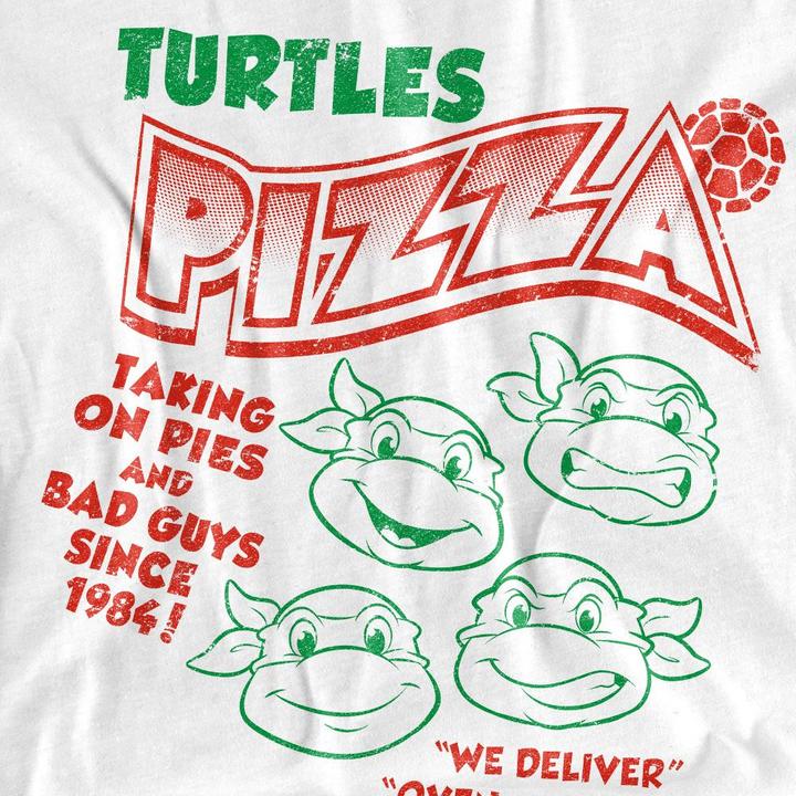 Immagine prodotto Teenage Mutant NT Turtles Pizza Maglietta Adulto Unisex (M)