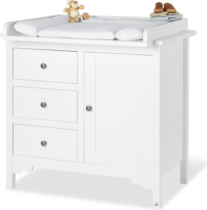 Actual product image Pinolino Children's room set "Chalet" wide, 2 pcs. (Changing unit, Baby cot)