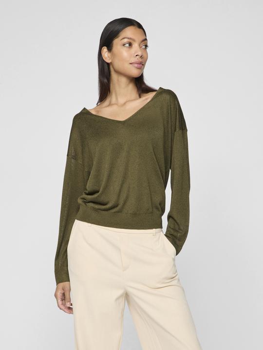 Actual product image Vila V-neck knit jumper (XS)