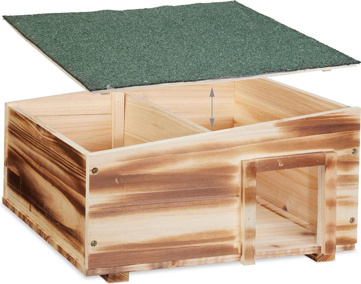 Actual product image Relaxdays Hedgehog House