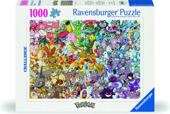 Actual product image Ravensburger Pokémon (1000 pieces)