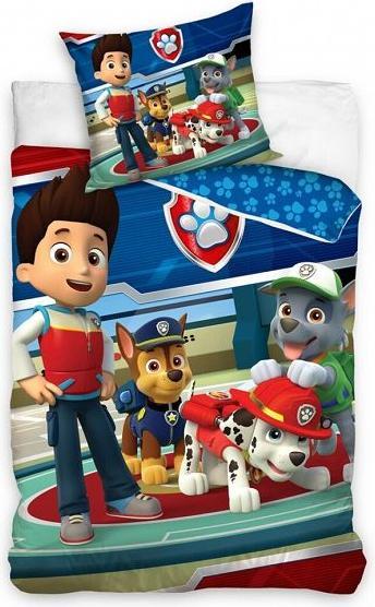 Actual product image Panda Kindermöbel Paw Patrol spaceship bed linen