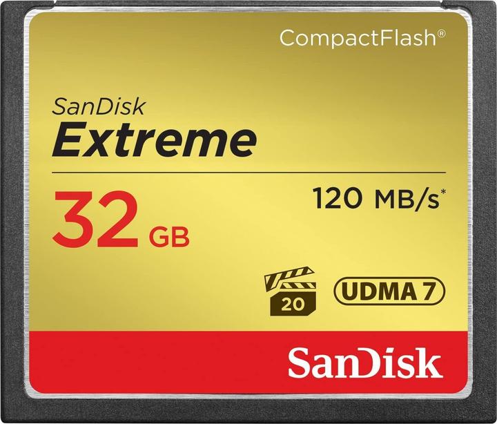 SanDisk Extrême Compact Flash (32 Go, CF)