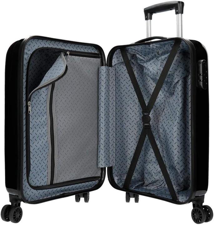 Image du produit Valise cabine rigide, 55 cm Spiderman Geo Noir (34 l, Bagage à main (jusqu'à 50l))