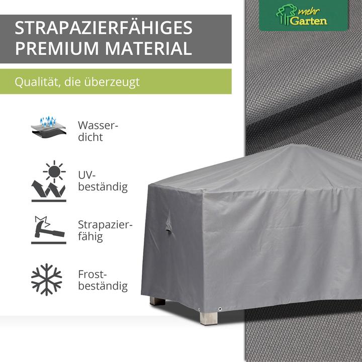 Actual product image Mehr Garten Premium Schutzhülle für Gartentisch Rechteckig