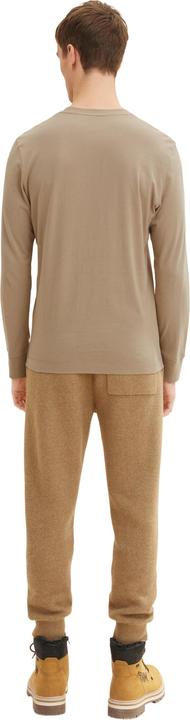 Produktbild Tom Tailor Longsleeve Langarmshirt mit Logo-Print und Rundhalsausschnitt (3XL)