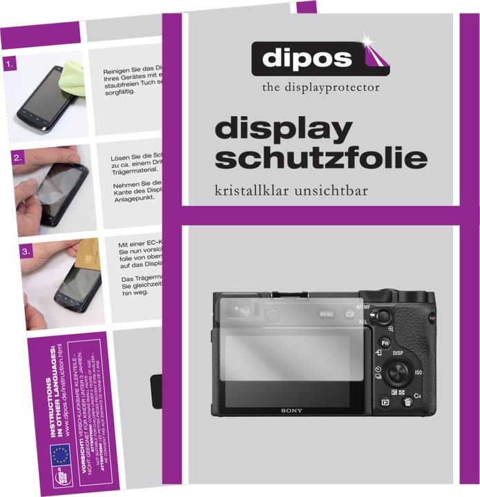 Actual product image Dipos Screen Protector Crystalclear (Screen protector, Sony Alpha 6100)