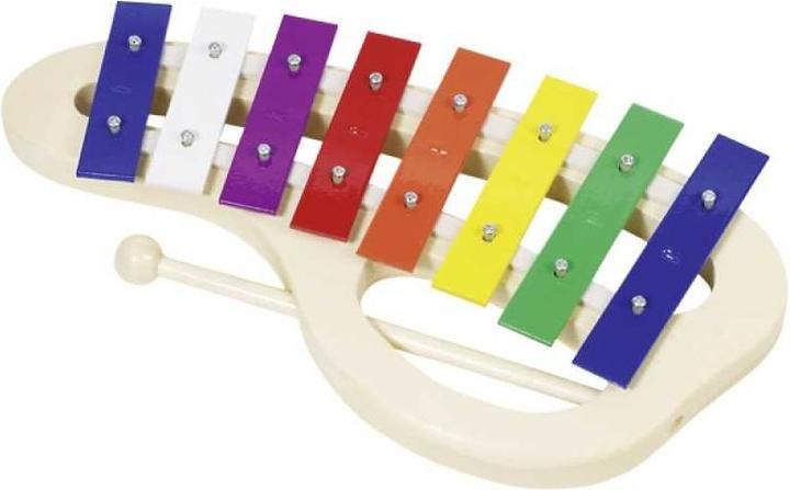 Goki Xylophon Gebogen 8 Töne (Deutsch, Französisch, Italienisch, Englisch)