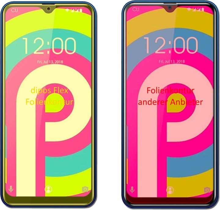 Immagine prodotto Dipos Pellicola Protettiva Full-Cover 3D (3 Pezzo/i, Oukitel C15 Pro)