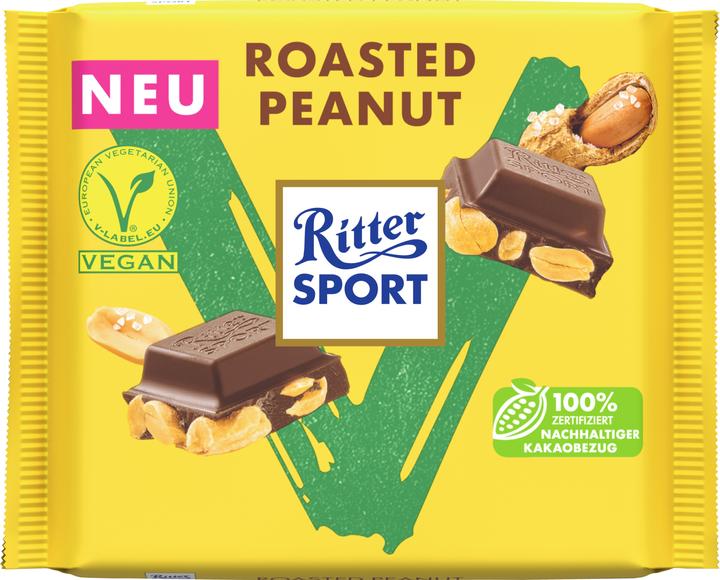 Produktbild Ritter Sport Geröstete Erdnüsse (100 g)