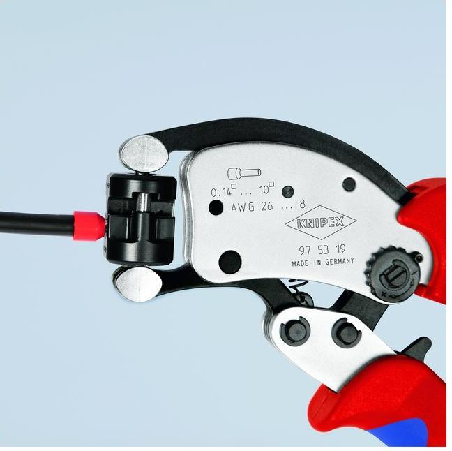 Actual product image Knipex Twistor16 Self-Adjus.Crimp.Pliers (200 mm)