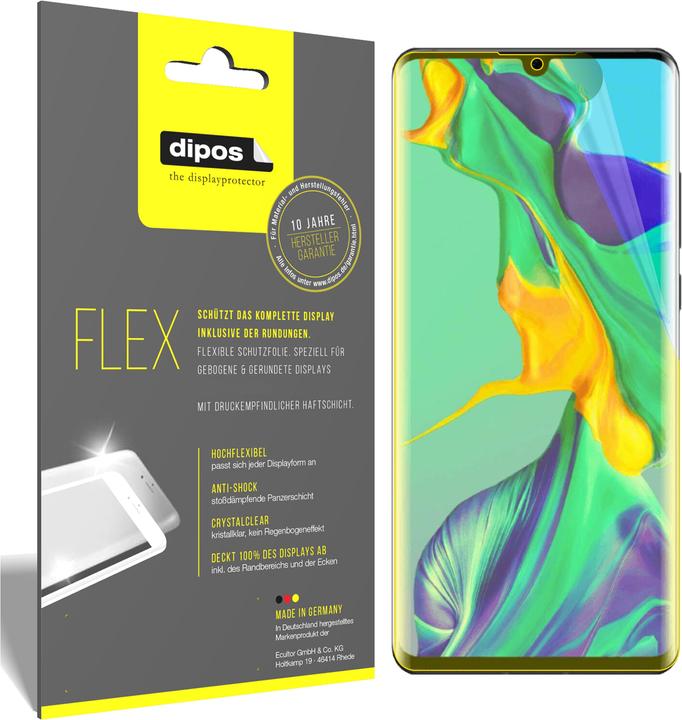 Produktbild Dipos Displayschutzfolie Full-Cover 3D (3 Stück, Huawei P30 Pro New Edition)