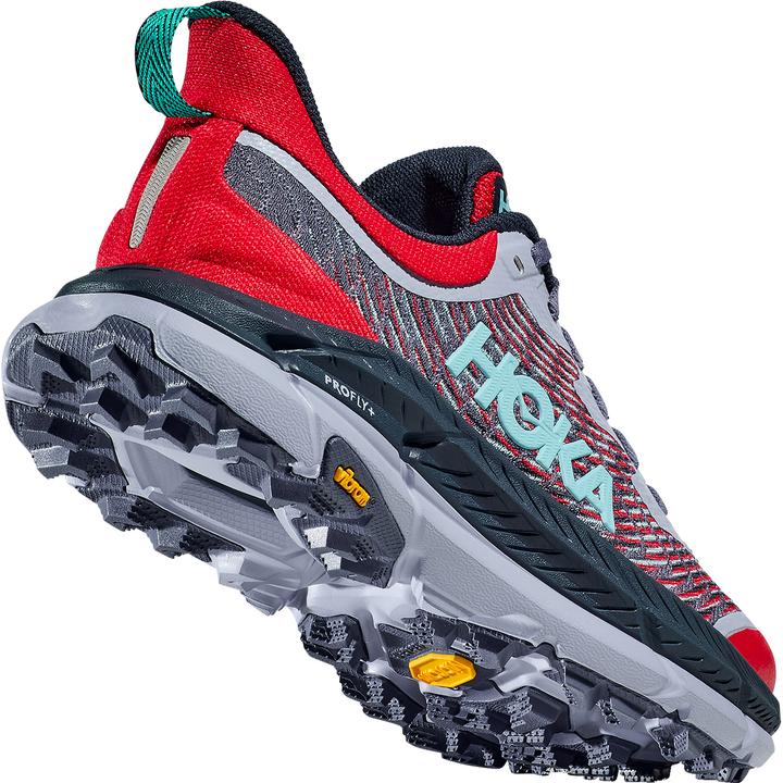 Actual product image Hoka Mafate Speed 4 Laufschuhe Cerise / Stormy Skies Damen (38.5, 39)